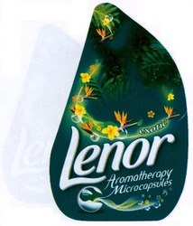 Заявка на торговельну марку № m200911890: lenor; exotic aromatherapy microcapsules