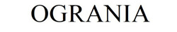 Заявка на торговельну марку № m202510187: ogrania