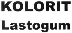 Свідоцтво торговельну марку № 242191 (заявка m201620771): kolorit lastogum