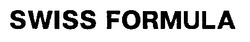 Свідоцтво торговельну марку № 17512 (заявка 96112620): formula; swiss; SWISS FORMULA