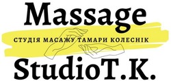 Свідоцтво торговельну марку № 344459 (заявка m202200710): студія масажу тамари колеснік; к.; т.; tk; massage studio t.k.
