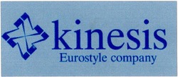 Свідоцтво торговельну марку № 42745 (заявка 2002119975): kinesis; eurostyle company