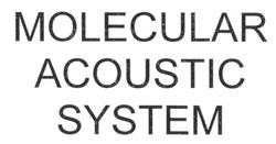 Свідоцтво торговельну марку № 238166 (заявка m201609964): molecular acoustic system