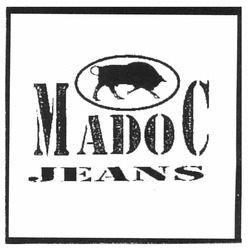 Свідоцтво торговельну марку № 158426 (заявка m201111780): madoc jeans
