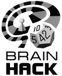 Заявка на торговельну марку № m201826872: brain hack; 10; 5; 42; 3