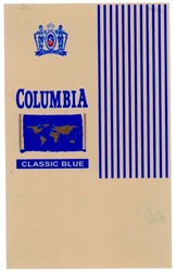 Заявка на торговельну марку № m200816790: columbia; classic blue