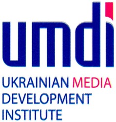 Заявка на торговельну марку № m201207439: umdi; ukrainian media development institute