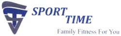 Заявка на торговельну марку № m202017250: sport time; family fitness for you