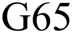 Заявка на торговельну марку № m202515849: g65