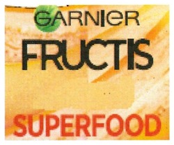 Свідоцтво торговельну марку № 258752 (заявка m201727429): garnier; fructis; superfood