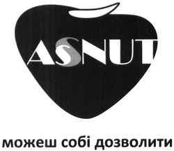Свідоцтво торговельну марку № 231402 (заявка m201603012): as nut; assnut; можеш собі дозволити; asnut