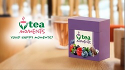 Заявка на торговельну марку № m202601161: tea moments your happy moments!