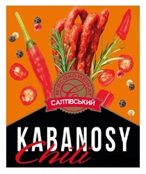 Заявка на торговельну марку № m202511972: kabanosy chili; мясокомбінат; м'ясокомбінат салтівський