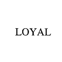 Свідоцтво торговельну марку № 2535 (заявка 63787/SU): loyal