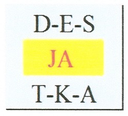 Заявка на торговельну марку № m200821820: d-e-s; des; t-k-a; tka; ja; тка; т-к-а