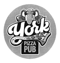 Свідоцтво торговельну марку № 208863 (заявка m201413208): york; pizza pub