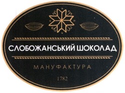 Свідоцтво торговельну марку № 348114 (заявка m201922569): 1782; мануфактура; слобожанський шоколад