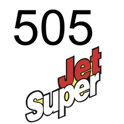 Свідоцтво торговельну марку № 347686 (заявка m202210687): 505 jet super