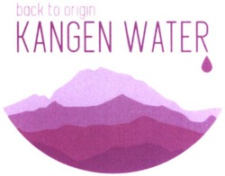 Заявка на торговельну марку № m202013123: back to origin kangen water