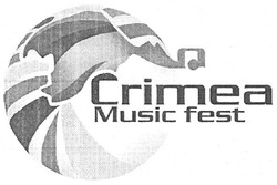 Свідоцтво торговельну марку № 156271 (заявка m201102648): crimea music fest