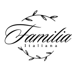 Заявка на торговельну марку № m202404399: familia italiana