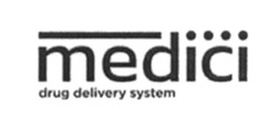 Свідоцтво торговельну марку № 246272 (заявка m201625951): medici; drug delivery system