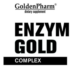 Заявка на торговельну марку № m202605364: complex; enzym gold; dietary supplement; golden pharm; goldenpharm