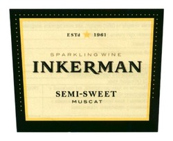Свідоцтво торговельну марку № 240353 (заявка m201609264): inkerman; sparkling wine; semi-sweet; muscat; estd 1961