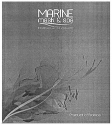 Заявка на торговельну марку № m201905036: marine mask&spa; marine mask spa; professional line cosmetic; product of france