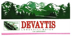 Свідоцтво торговельну марку № 257777 (заявка m201715600): devaytis; longevity water; low; carbonated; карпати; івано-франкосвька; драгомирчани; говерла