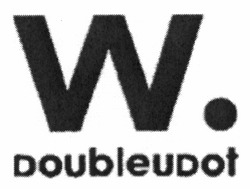 Свідоцтво торговельну марку № 164923 (заявка m201115002): w.; doubleudof; doubleudot