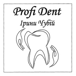 Свідоцтво торговельну марку № 296652 (заявка m201917139): profi dent; ірини чубій