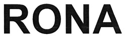 Заявка на торговельну марку № m201516013: rona