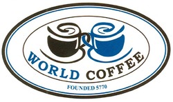 Свідоцтво торговельну марку № 138528 (заявка m201001343): world coffee; founded 5770