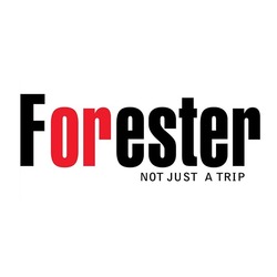 Заявка на торговельну марку № m201614102: forester; not just a trip