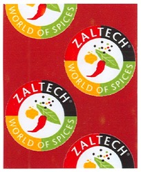 Заявка на торговельну марку № m200909392: zaltech; world; spices