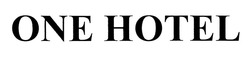 Заявка на торговельну марку № m202011950: one hotel