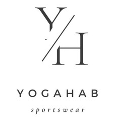 Заявка на торговельну марку № m202409741: yogahab sportswear; yh; y/h