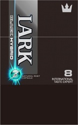Свідоцтво торговельну марку № 294996 (заявка m201910213): lark; black hybrid; natural mint capsule; 8 international taste expert