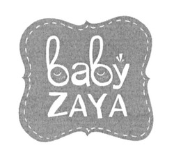 Свідоцтво торговельну марку № 236696 (заявка m201613748): baby zaya