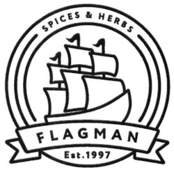 Свідоцтво торговельну марку № 261847 (заявка m201710855): flagman; spices&herbs; est.1997