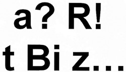 Свідоцтво торговельну марку № 261754 (заявка m201825165): a? r! t bi z...; a rt biz; artbiz