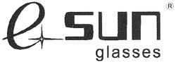Свідоцтво торговельну марку № 121028 (заявка m200816805): e sun; l sun; glasses; c sun