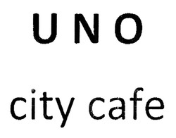 Заявка на торговельну марку № m202017374: uno city cafe