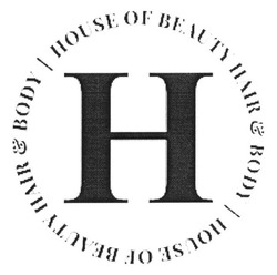Свідоцтво торговельну марку № 264654 (заявка m201722469): house of beauty hair&body; house of beauty hair body; н