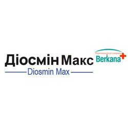 Заявка на торговельну марку № m202411170: +; діосмін макс; diosmin max; pharmaceutical company; berkana