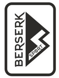 Свідоцтво торговельну марку № 268662 (заявка m201801927): berserk sport; bs