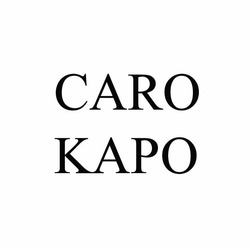 Заявка на торговельну марку № m201301926: caro; kapo; каро