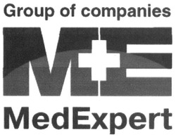 Свідоцтво торговельну марку № 255942 (заявка m201710849): group of companies; medexpert; med expert; ме; m+e