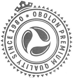 Заявка на торговельну марку № m202017007: obolon premium quality since 1980